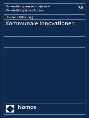 cover image of Kommunale Innovationen